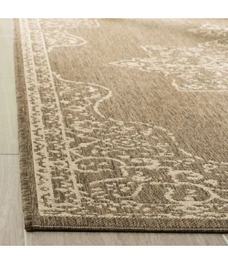 Safavieh Linden  Cream / Beige LND180 6 ft. 7 in. X 6 ft. 7 in. Square Rug