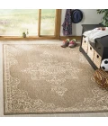 Safavieh Linden  Cream / Beige LND180 6 ft. 7 in. X 6 ft. 7 in. Square Rug