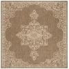 Safavieh Linden  Cream / Beige LND180 6 ft. 7 in. X 6 ft. 7 in. Square Rug