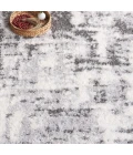 Safavieh Lindsay Shag Dark Grey / Grey LNS558 6 ft. 7 in. X 6 ft. 7 in. Round Rug