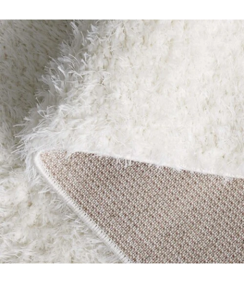 Safavieh Lindsay Shag Ivory LNS560 8 ft. X 10 ft. Rectangle Rug