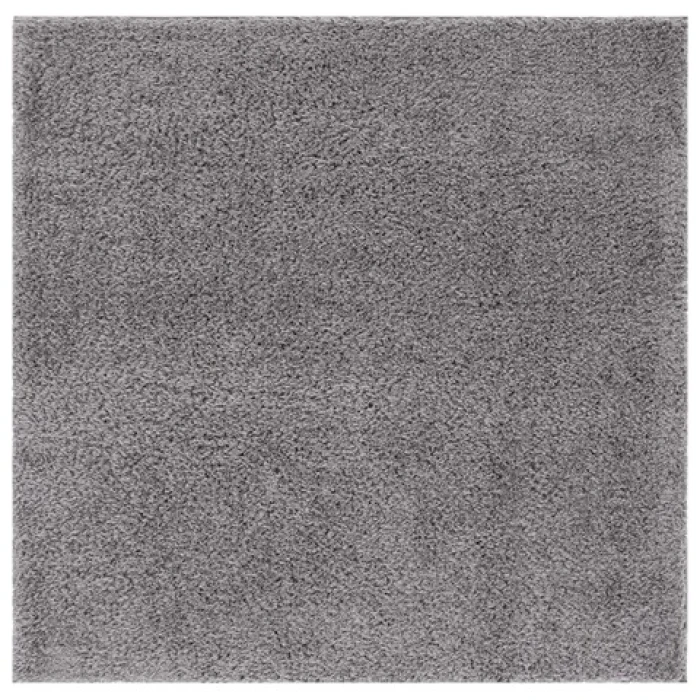Safavieh Lindsay Shag Dark Grey LNS560 6 ft. 7 in. X 6 ft. 7 in. Square Rug