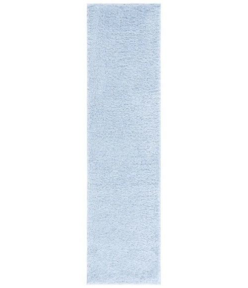 Safavieh Lindsay Shag Aqua LNS560 2 ft. 2 in. X 8 ft. Runner Rug