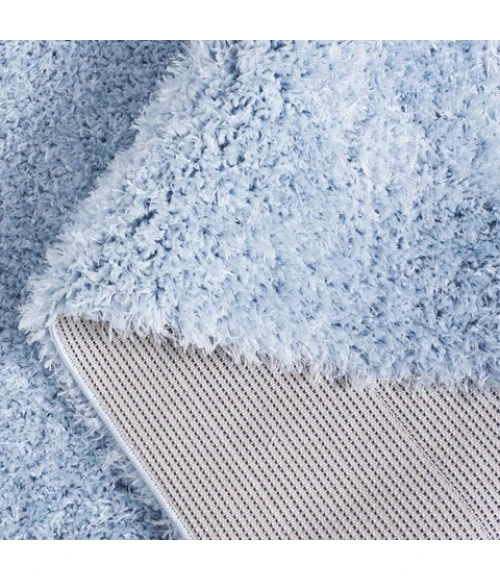 Safavieh Lindsay Shag Aqua LNS560 8 ft. X 10 ft. Rectangle Rug