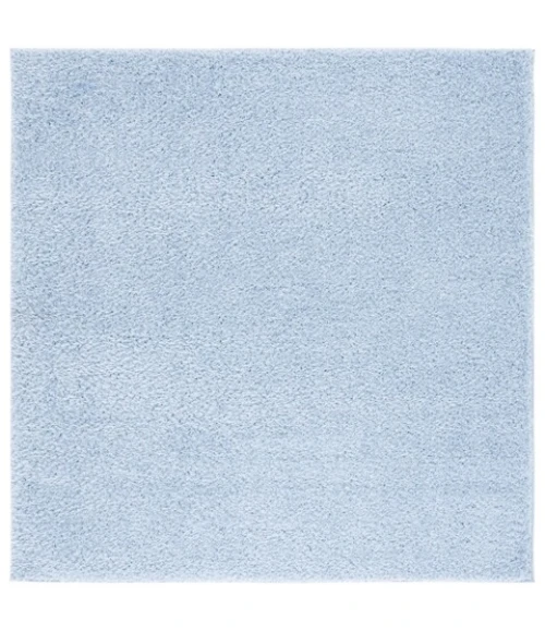 Safavieh Lindsay Shag Aqua LNS560 6 ft. 7 in. X 6 ft. 7 in. Square Rug