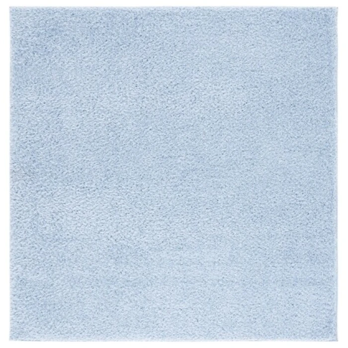 Safavieh Lindsay Shag Aqua LNS560 6 ft. 7 in. X 6 ft. 7 in. Square Rug
