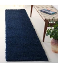 Safavieh Lindsay Shag Navy LNS560 8 ft. X 10 ft. Rectangle Rug