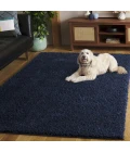 Safavieh Lindsay Shag Navy LNS560 8 ft. X 10 ft. Rectangle Rug