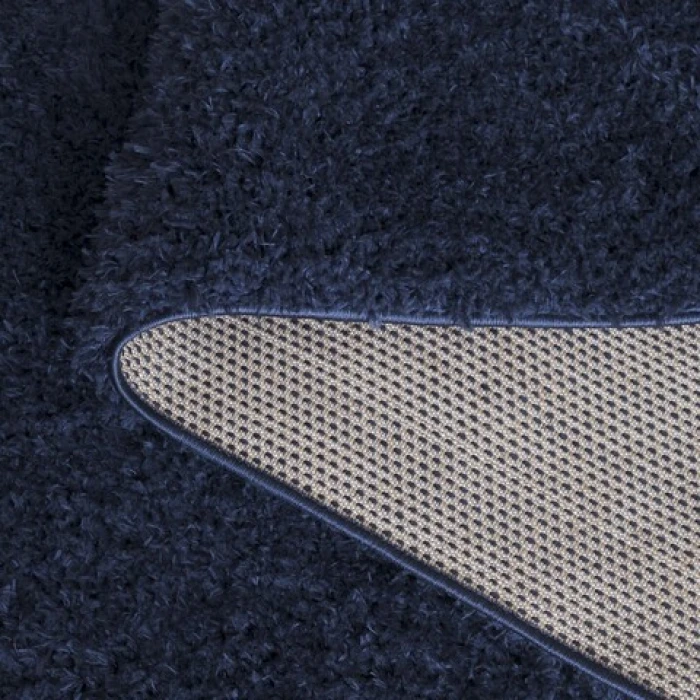 Safavieh Lindsay Shag Navy LNS560 5 ft. 3 in. X 7 ft. 6 in. Rectangle Rug