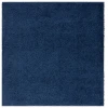Safavieh Lindsay Shag Navy LNS560 6 ft. 7 in. X 6 ft. 7 in. Square Rug