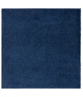 Safavieh Lindsay Shag Navy LNS560 6 ft. 7 in. X 6 ft. 7 in. Square Rug