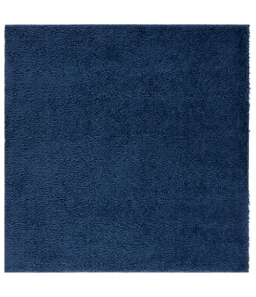 Safavieh Lindsay Shag Navy LNS560 6 ft. 7 in. X 6 ft. 7 in. Square Rug