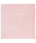 Safavieh Lindsay Shag Pink LNS560 6 ft. 7 in. X 6 ft. 7 in. Square Rug