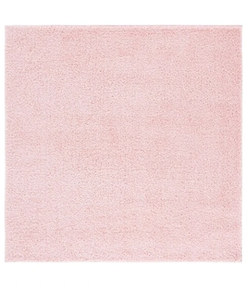 Safavieh Lindsay Shag Pink LNS560 6 ft. 7 in. X 6 ft. 7 in. Square Rug