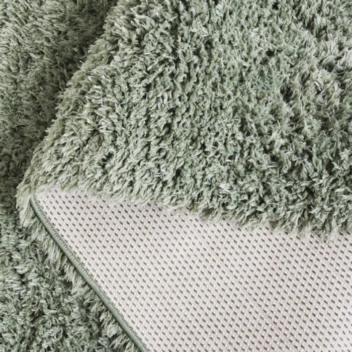 Safavieh Lindsay Shag Green LNS560 5 ft. 3 in. X 7 ft. 6 in. Rectangle Rug