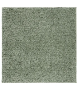Safavieh Lindsay Shag Green LNS560 6 ft. 7 in. X 6 ft. 7 in. Square Rug