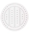 Safavieh Lotus Ivory / Grey LOT104 6 ft. 7 in. X 6 ft. 7 in. Round Rug