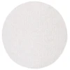 Safavieh Lotus White LOT106 6 ft. 7 in. X 6 ft. 7 in. Round Rug