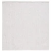 Safavieh Lotus White LOT106 6 ft. 7 in. X 6 ft. 7 in. Square Rug