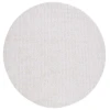 Safavieh Lotus Light Grey / Ivory LOT106 6 ft. 7 in. X 6 ft. 7 in. Round Rug