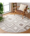 Safavieh Lotus Beige / Ivory LOT110 6 ft. 7 in. X 6 ft. 7 in. Round Rug