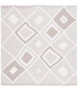 Safavieh Lotus Beige / Ivory LOT110 6 ft. 7 in. X 6 ft. 7 in. Square Rug