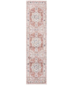 Safavieh Luna Beige / Rust LUN100 2 ft. 2 in. X 9 ft. Runner Rug