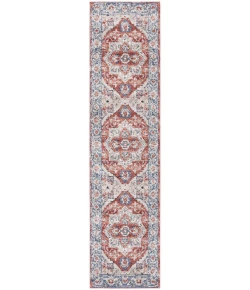 Safavieh Luna Beige / Blue Rust LUN105 2 ft. 2 in. X 9 ft. Runner Rug