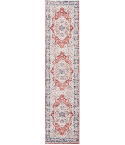 Safavieh Luna Beige / Blue Rust LUN106 2 ft. 2 in. X 9 ft. Runner Rug