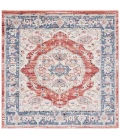 Safavieh Luna Beige / Blue Rust LUN106 6 ft. 7 in. X 6 ft. 7 in. Square Rug
