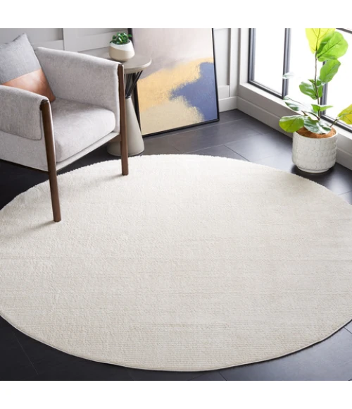 Safavieh Melody Ivory MEL108 6 ft. 7 in. X 6 ft. 7 in. Round Rug