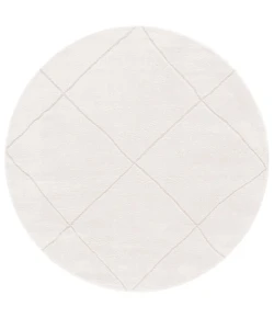 Safavieh Melody Ivory / Beige MEL110 6 ft. 7 in. X 6 ft. 7 in. Round Rug