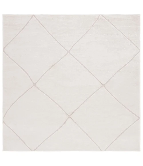 Safavieh Melody Ivory / Beige MEL110 6 ft. 7 in. X 6 ft. 7 in. Square Rug