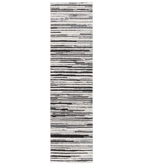 Safavieh Melody Ivory / Black MEL116 2 ft. 2 in. X 8 ft. Runner Rug