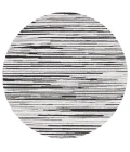 Safavieh Melody Ivory / Black MEL116 6 ft. 7 in. X 6 ft. 7 in. Round Rug