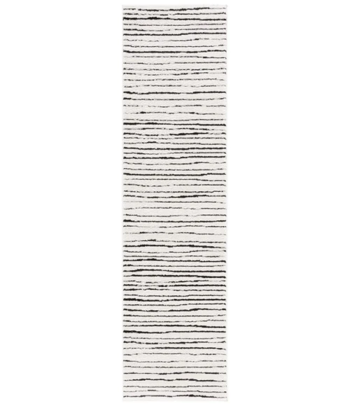 Safavieh Melody Ivory / Black MEL118 2 ft. 2 in. X 8 ft. Runner Rug