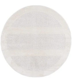 Safavieh Melody Ivory / Grey MEL130 6 ft. 7 in. X 6 ft. 7 in. Round Rug