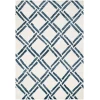 Safavieh Moroccan Ivory / Blue MOR551 9 ft. X 12 ft. Rectangle Rug