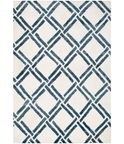 Safavieh Moroccan Ivory / Blue MOR551 6 ft. X 9 ft. Rectangle Rug