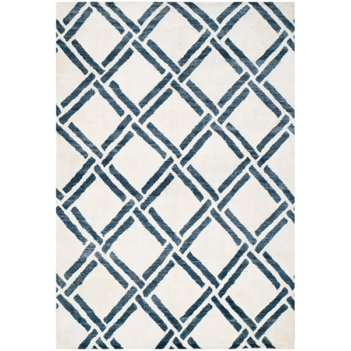 Safavieh Moroccan Ivory / Blue MOR551 8 ft. X 10 ft. Rectangle Rug