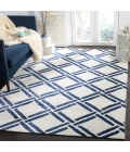 Safavieh Moroccan Ivory / Blue MOR551 8 ft. X 10 ft. Rectangle Rug