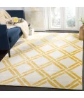 Safavieh Moroccan Ivory / Gold MOR551 9 ft. X 12 ft. Rectangle Rug