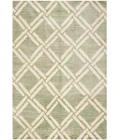 Safavieh Moroccan Green / Ivory MOR551 9 ft. X 12 ft. Rectangle Rug