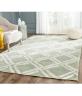 Safavieh Moroccan Green / Ivory MOR551 9 ft. X 12 ft. Rectangle Rug