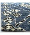 Safavieh Moroccan Blue / Black MOR553 8 ft. X 10 ft. Rectangle Rug