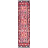 Safavieh Montage  Pink / Black MTG201 2 ft. 3 in. X 8 ft. Runner Rug