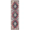 Safavieh Montage Rust / Multi MTG236 2 ft. 3 in. X 8 ft. Runner Rug