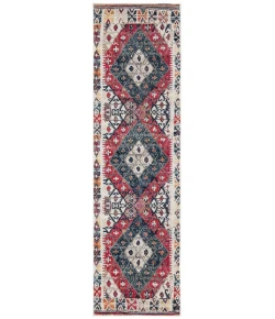 Safavieh Montage Rust / Multi MTG236 2 ft. 3 in. X 12 ft. Runner Rug