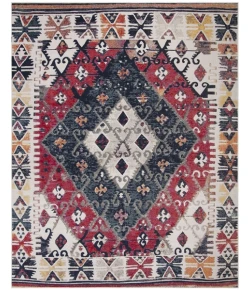 Safavieh Montage Rust / Multi MTG236 8 ft. X 10 ft. Rectangle Rug