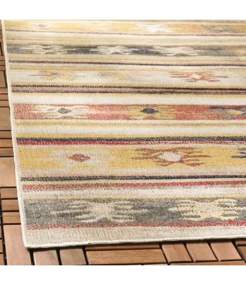 Safavieh Montage  Rust / Ivory MTG241 2 ft. X 6 ft. Runner Rug